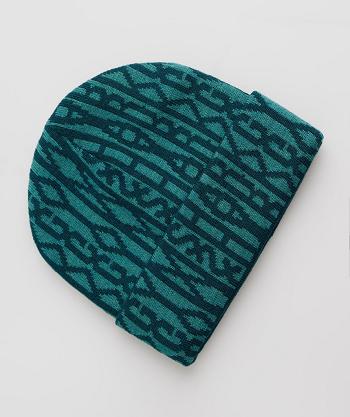 Gymshark Reversable Jacquard Beanie Hatt Accessories Turkos Blå | SE 4204DFM